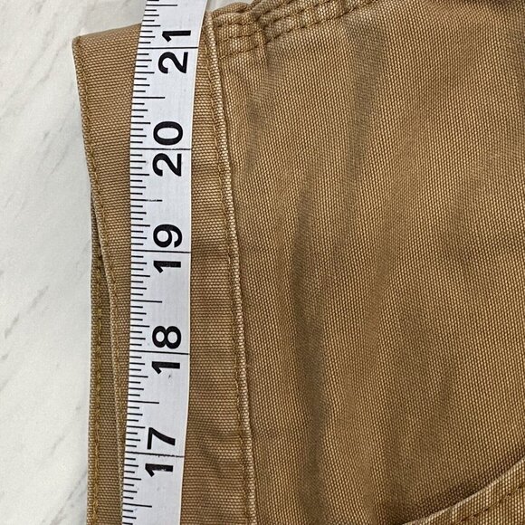 Wrangler Men's Khaki Canvas Shorts Carpenter Size 42 - Picture 5 of 8